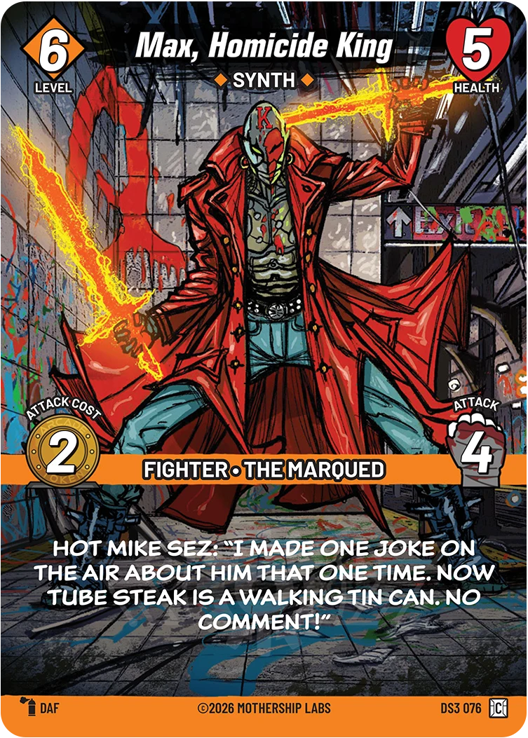 Max, Homicide King